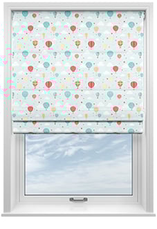 Balloon Festival, Multi - Motorised Roman Blind